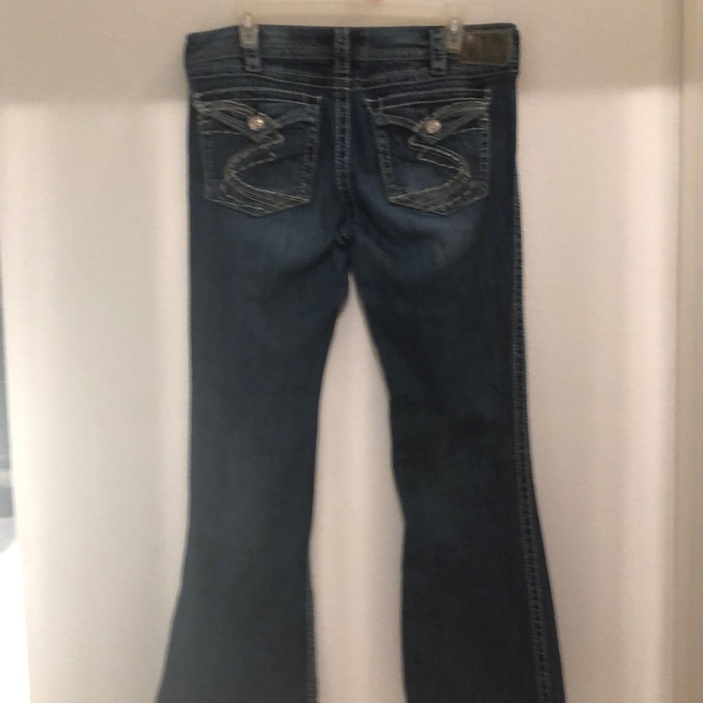 Silver jeans
